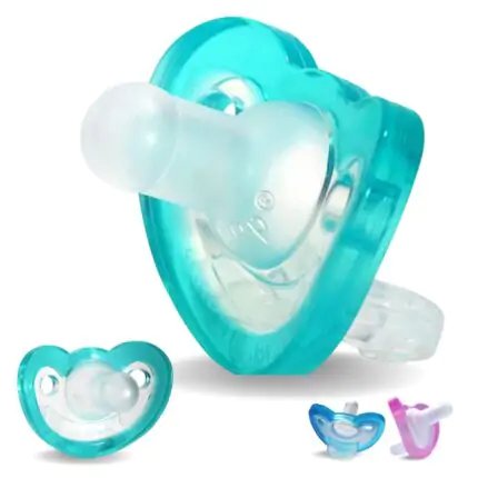 Chupeta para bebês prematuros JollyPop Pacifier Verde