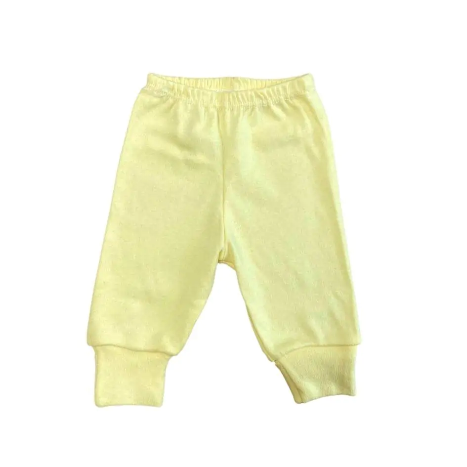 culote-prematuro-roupa-para-bebe-prematuro-loja-do-prematuro (4) Culote Prematuro Calça Pé Reversível 100% Algodão Amarelo - Imagem 1